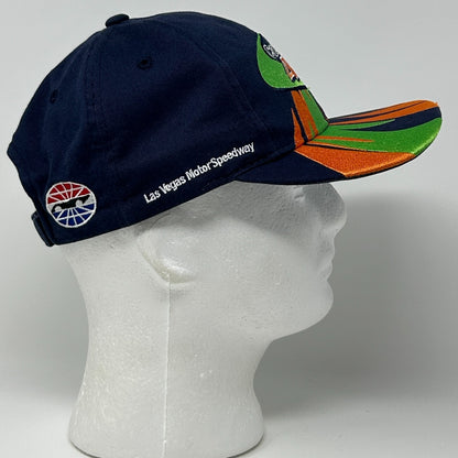 Vintage NASCAR Cars Direct 400 Hat Cap Las Vegas Motor Speedway Strapback Blue