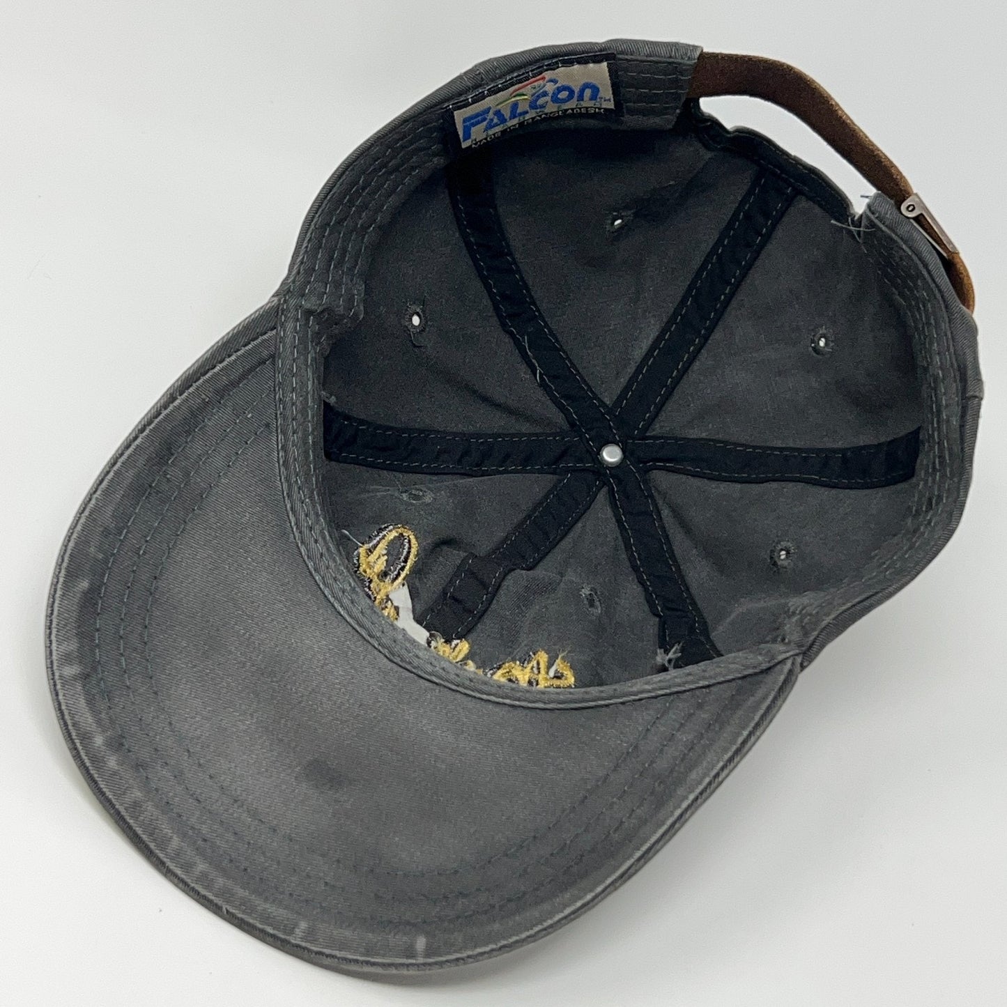 Vintage 90s Merle Haggard Dad Hat Baseball Cap Country Western Strapback Black