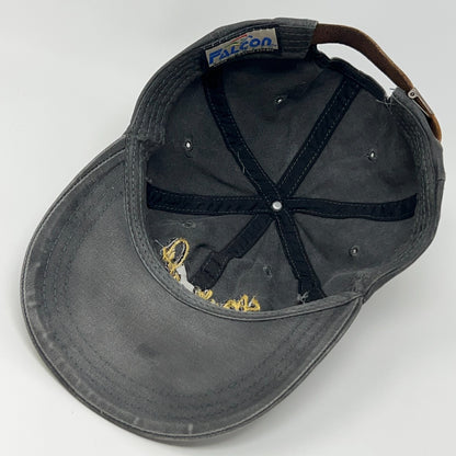 Vintage 90s Merle Haggard Dad Hat Baseball Cap Country Western Strapback Black