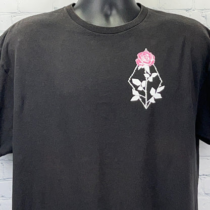 Empyre Rose T Shirt Skater Skateboarding Skating Skateboarder Black XL X-Large