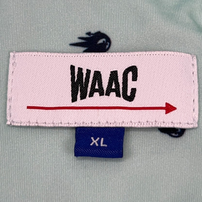 WAAC Win At All Costs Golf Polo Shirt Logo Golfing Golfer Green Mens XL X-Large
