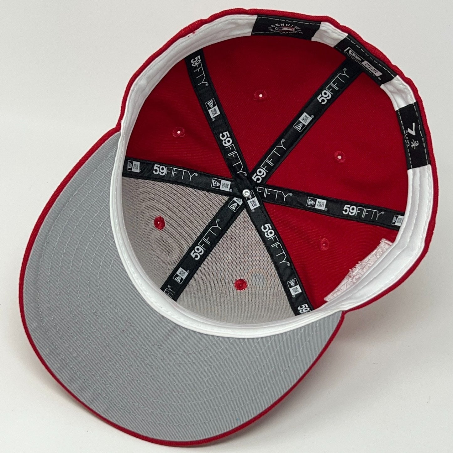 Los Angeles Dodgers 2020 World Series Hat Baseball Cap Red New Era Fitted 7 3/4