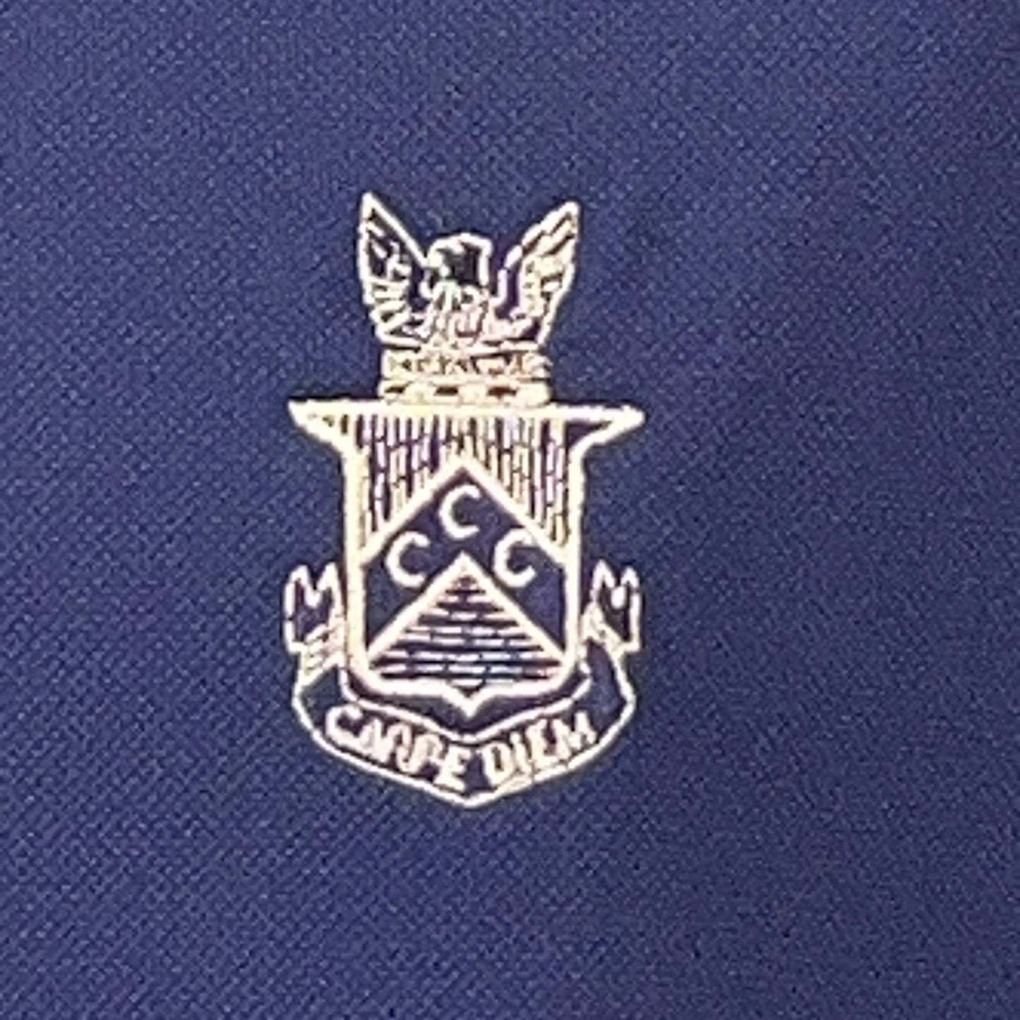 Capital City Club CCC Carpe Diem Polo Shirt XXL 2XL Blue Atlanta Georgia Golf