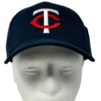 Gorra de béisbol Ford de los Minnesota Twins con correa trasera azul de seis paneles MLB 2023 SGA