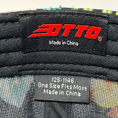 USA BMX Sooner Nationals 2021 Hat Baseball Cap Bike Race Floral Snapback Black