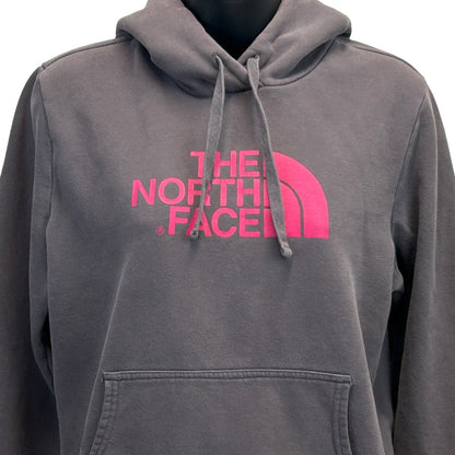 The North Face 连帽衫 女式 中号 连帽运动衫 长袖 套头衫 灰色