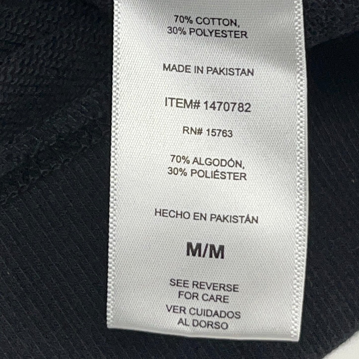 Champion Crewneck Sweatshirt M Medium Black Pullover Cotton Blend Streetwear