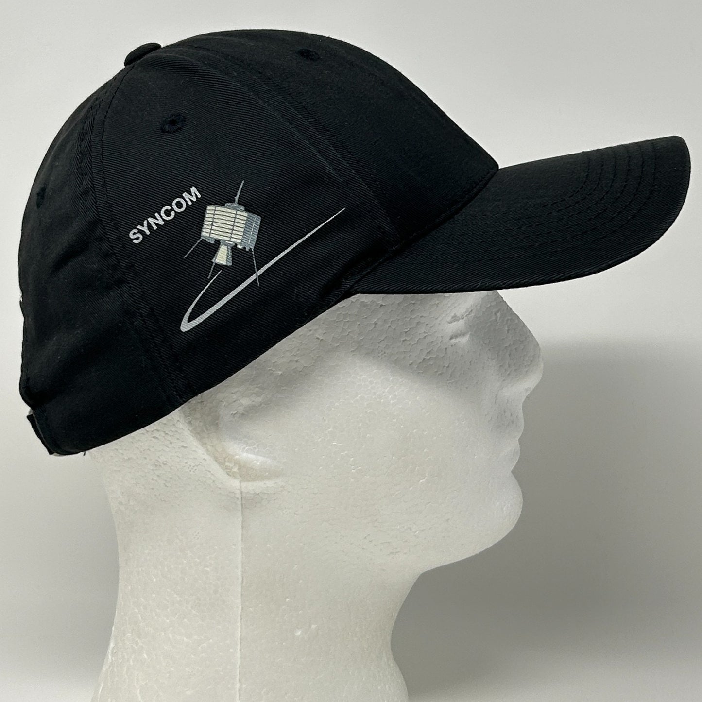 Boeing Syncom 702 Satellites Hat Baseball Cap Space Then and Now Strapback Black