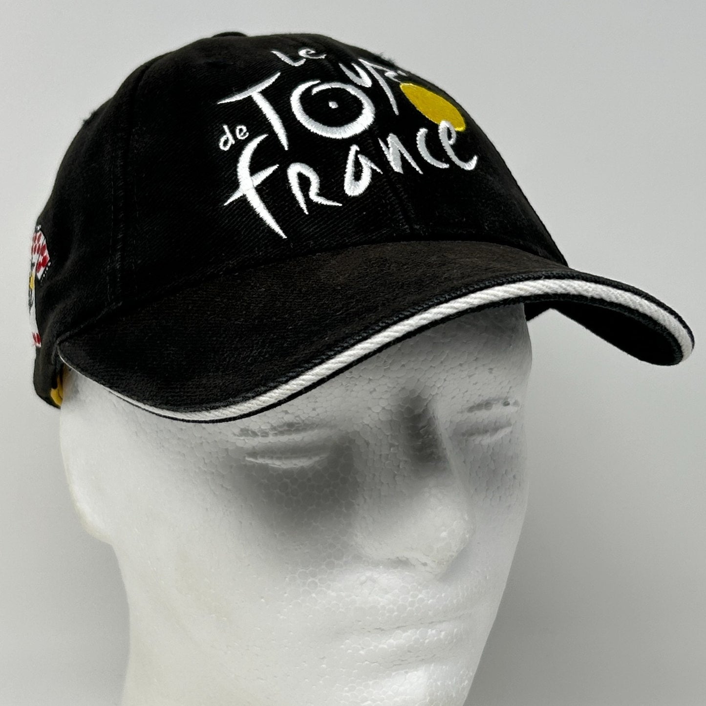 Le Tour de France Hat Baseball Cap Bicycle Race Cycling Cycler Strapback Black