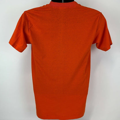 Florida Fighting Gators Vintage 80s T Shirt Small NCAA UF University Mens Orange