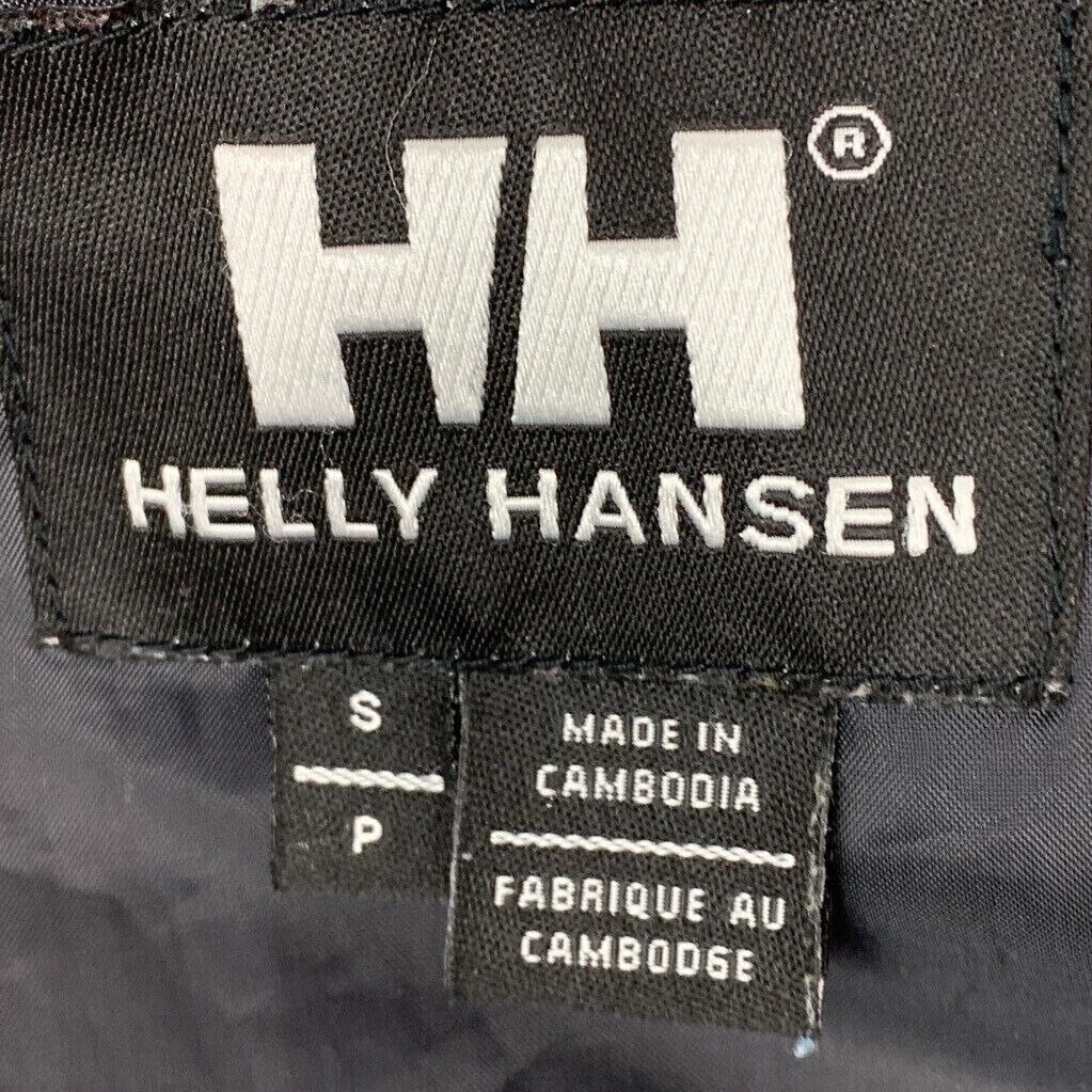 Helly Hansen Windbreaker Jacket Green Mesh Raincoat Hooded Packable Zipper Small
