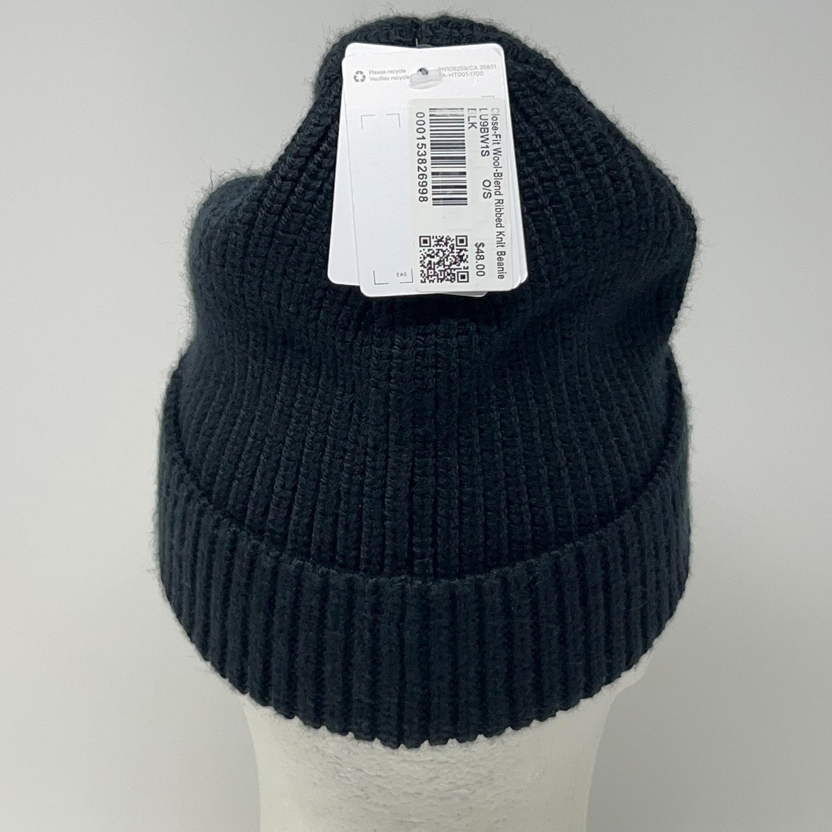 Lululemon Las Vegas Desert Dogs Beanie Hat NLL Lacrosse Merino Wool Black NWT