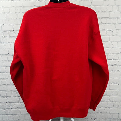 Vintage 90s San Francisco 49ers Sweatshirt XXL 2XL Red Lee Sport Made In USA