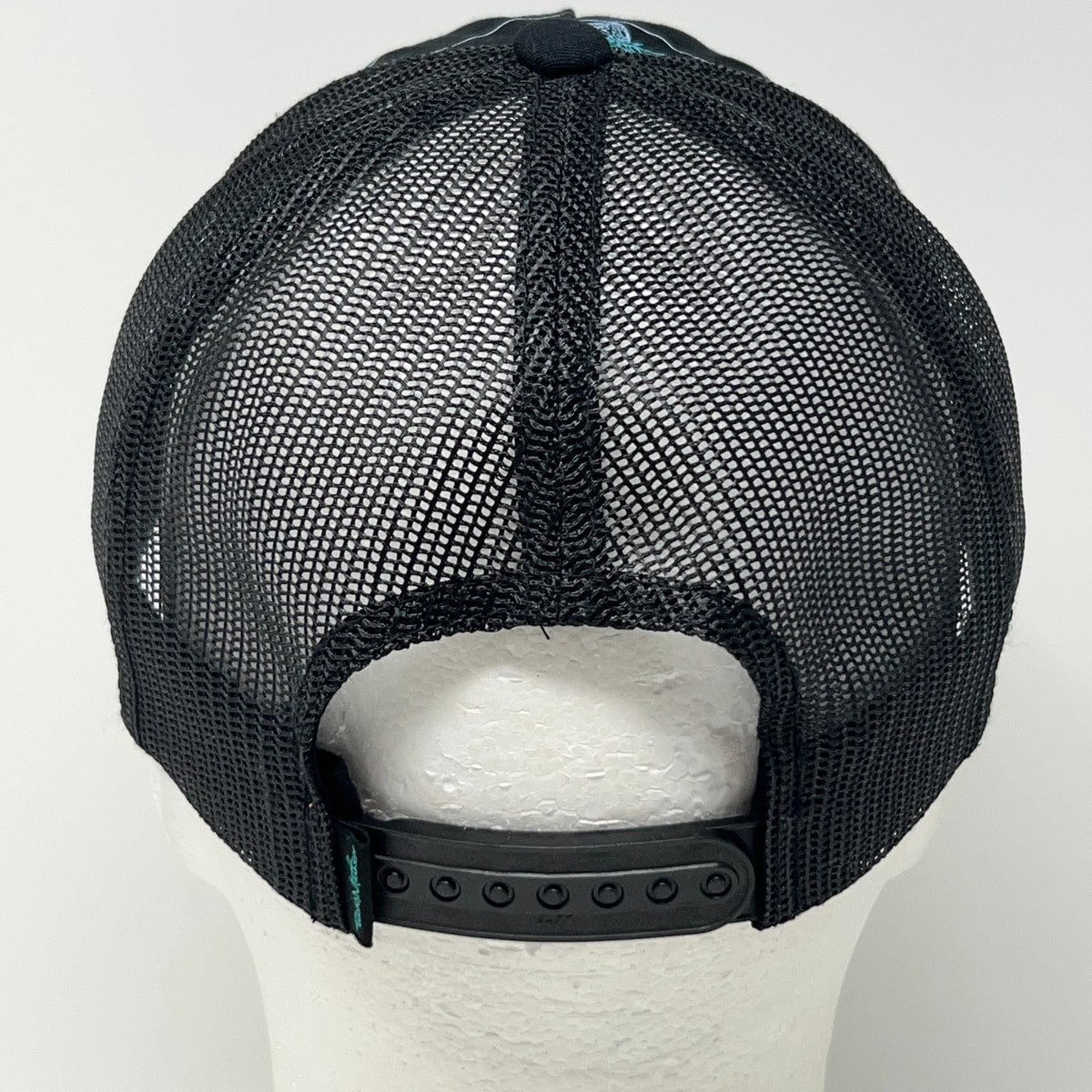 TravisMathew Big Bend Pineapple Trucker Hat Snapback Black Golf Baseball Cap