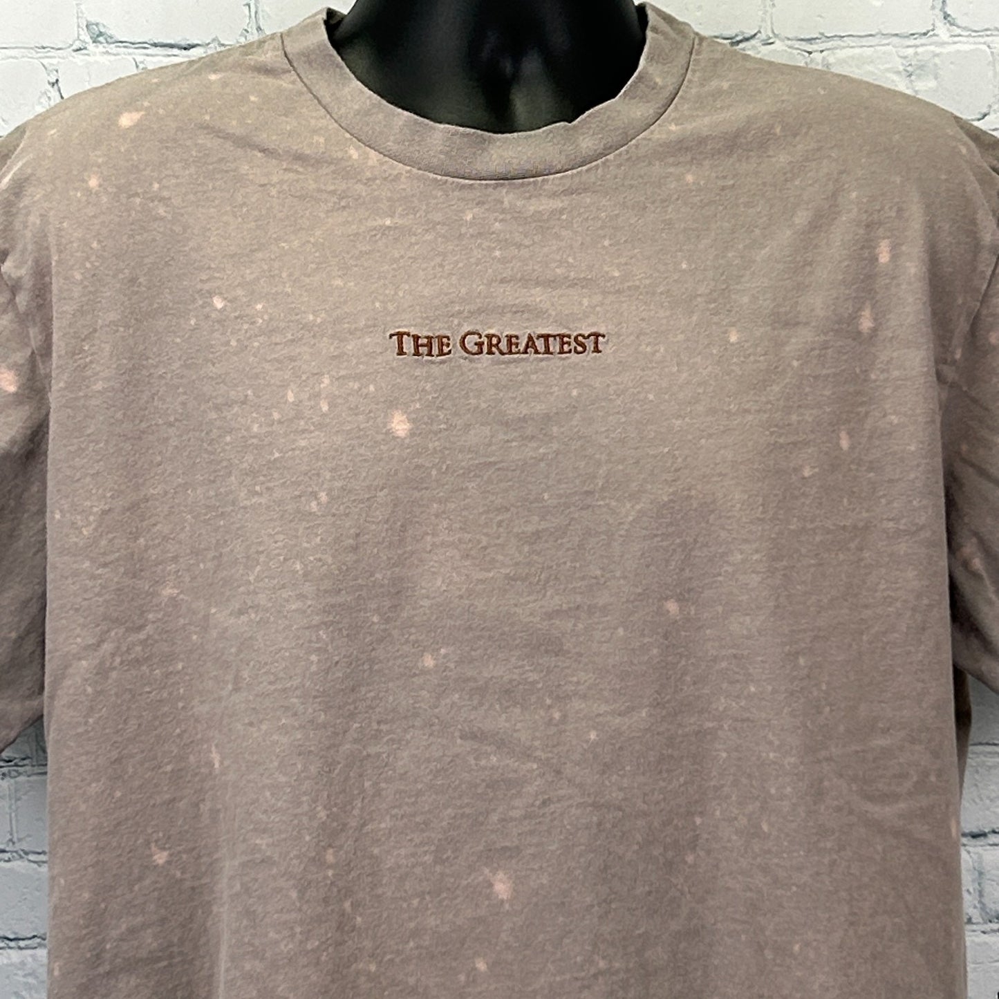 Muhammad Ali x Shoe Palace T Shirt Boxing Boxer Embroidered Gray Mens XXL 2XL