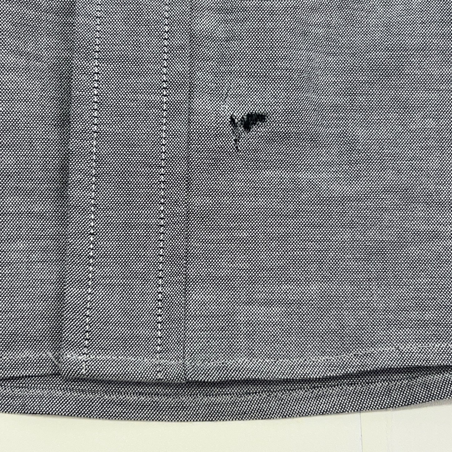 Las Vegas Raiders Button Front Shirt Gray NFL Long Sleeve Cutter & Buck M Medium