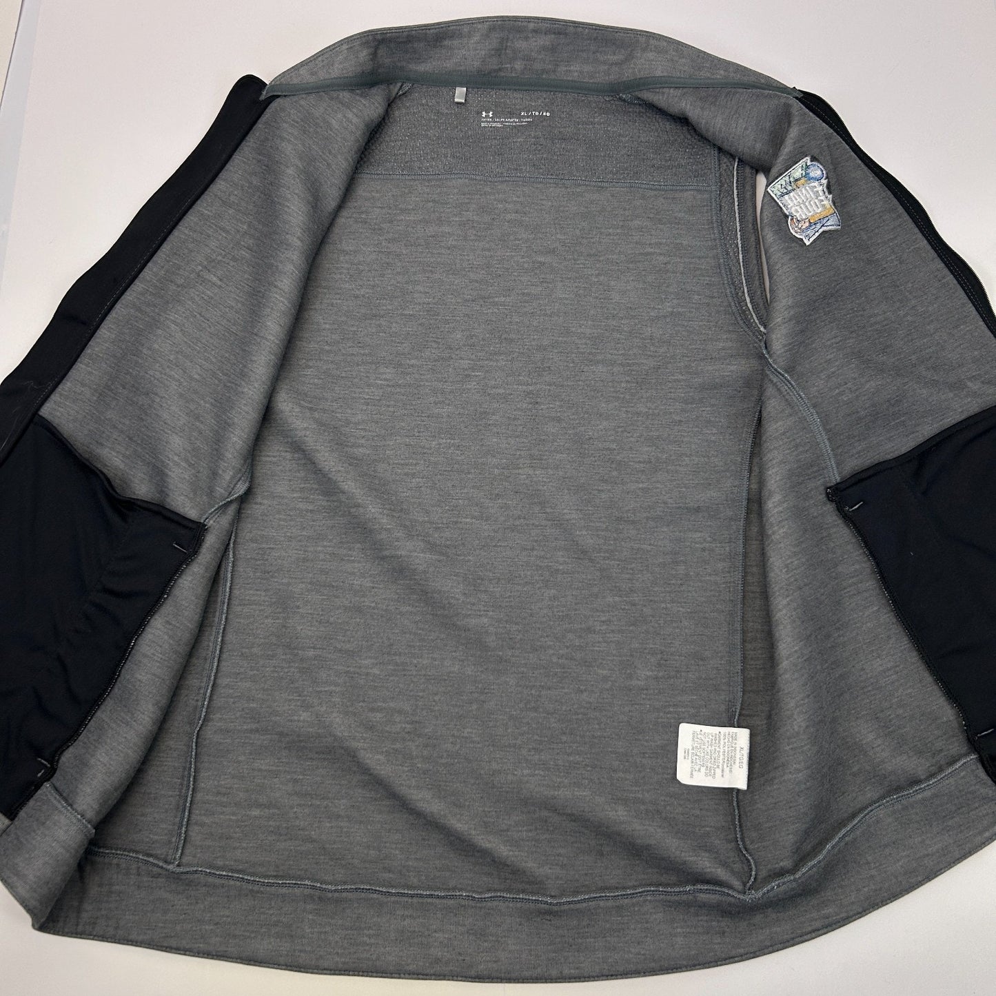 2019 NCAA Final Four Vest College Basketball Under Armour Fitted Gray L Large