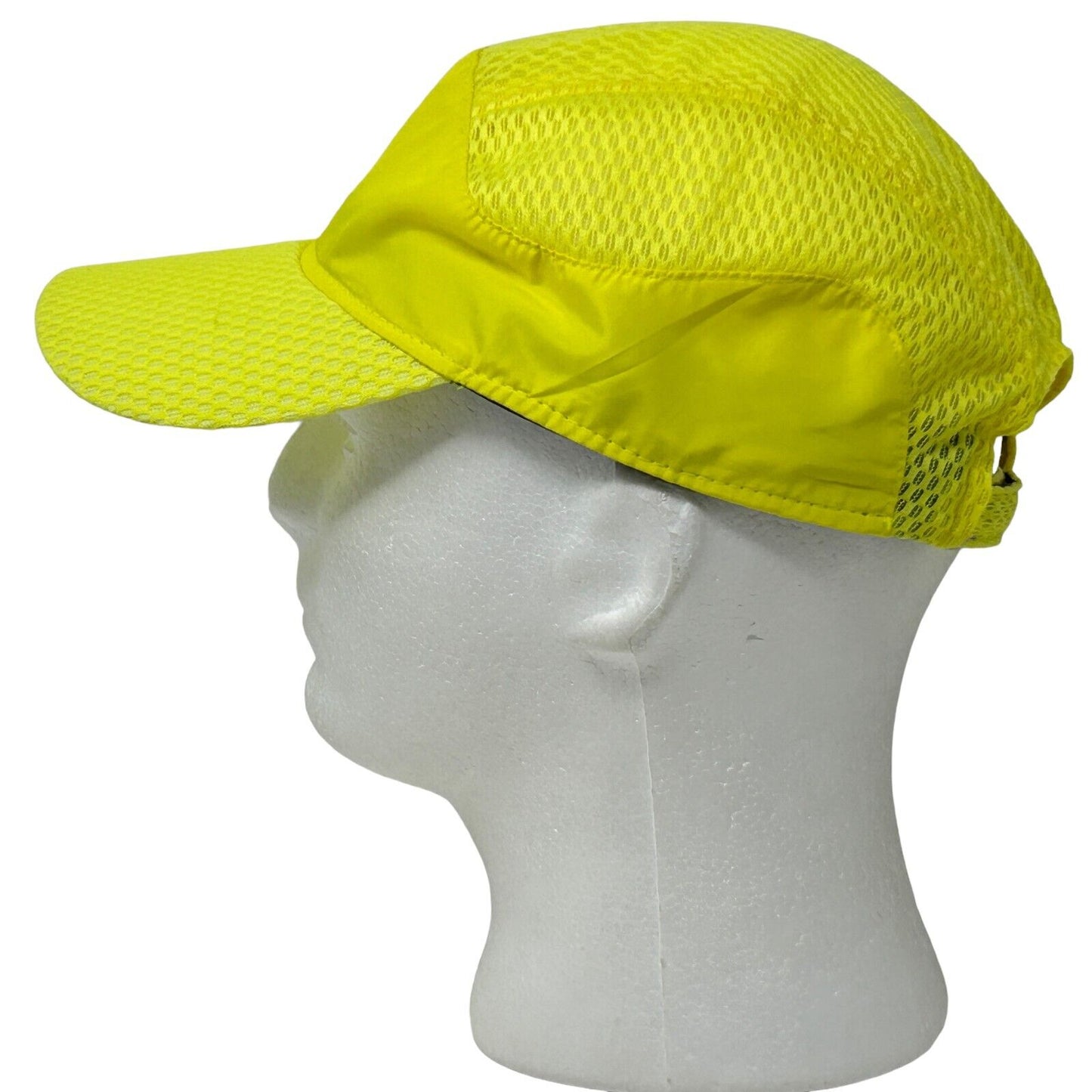 Augusta Lightweight Running Hat Yellow Runners Triathlon Marathon Baseball Cap