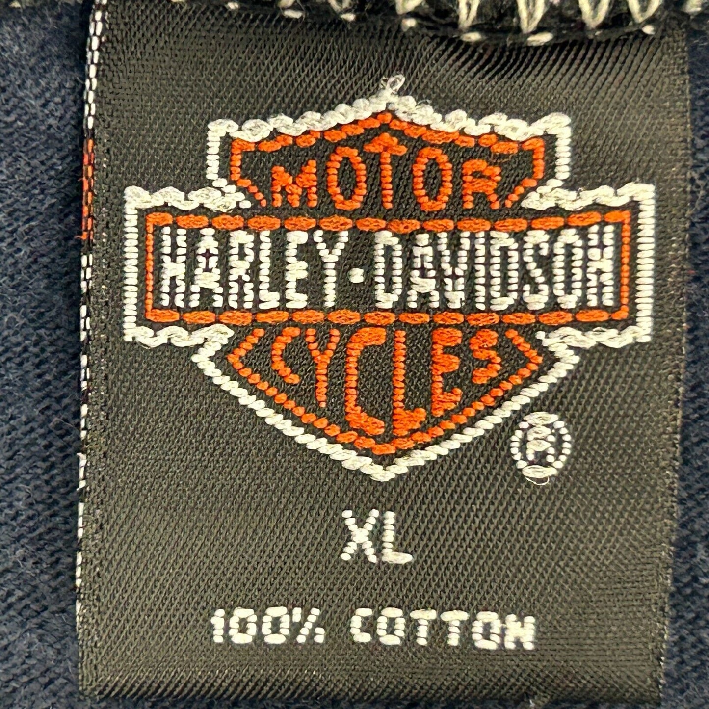 Harley Davidson Vintage 90s T Shirt Sioux Falls Motorcycles Biker USA Medium