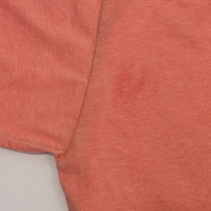 Vintage 90s Washburn Law School T Shirt Mens L Large Orange University Lawyer