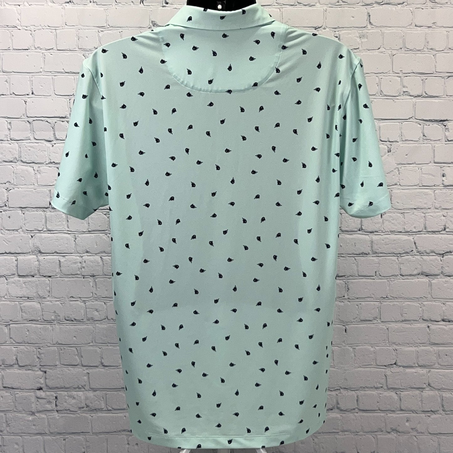 WAAC Win At All Costs Golf Polo Shirt Logo Golfing Golfer Green Mens XL X-Large