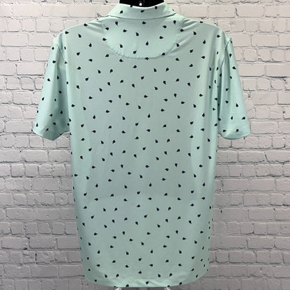WAAC Win At All Costs Golf Polo Shirt Logo Golfing Golfer Green Mens XL X-Large