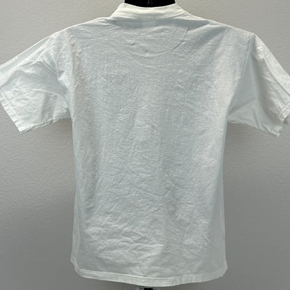 Vintage 90s I Climbed Dunns River Falls T Shirt Jamaica White Tee Mens L Large