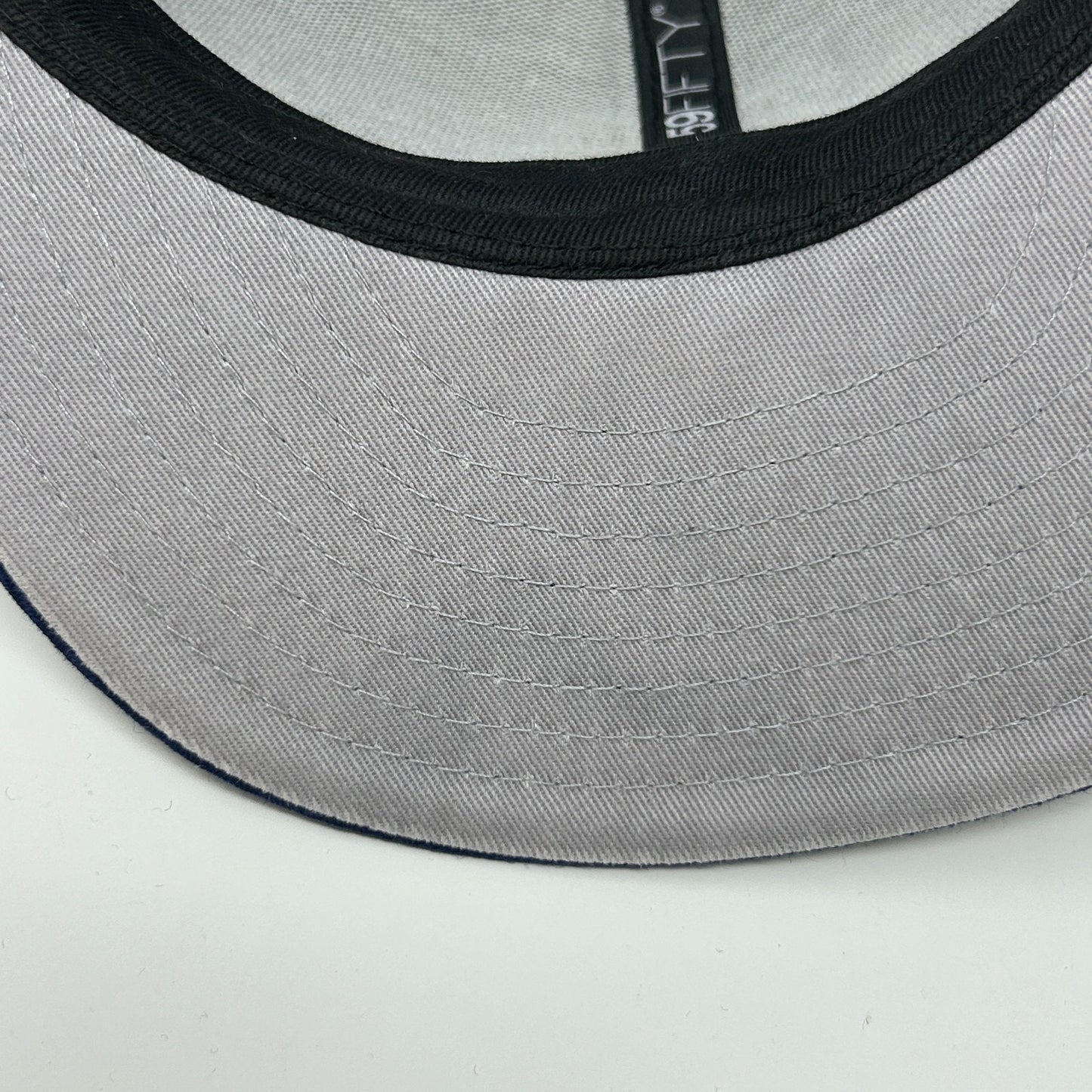 New York NY Mets 1986 WS Hat Baseball Cap Swarovski New Era Blue Fitted 7 1/2