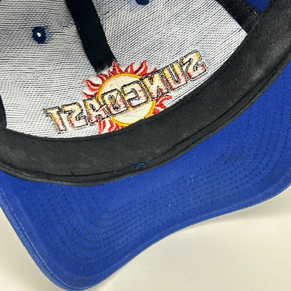 Vintage Suncoast Casino Las Vegas Hat Cap Blue Y2Ks Gambling Gambler Snapback