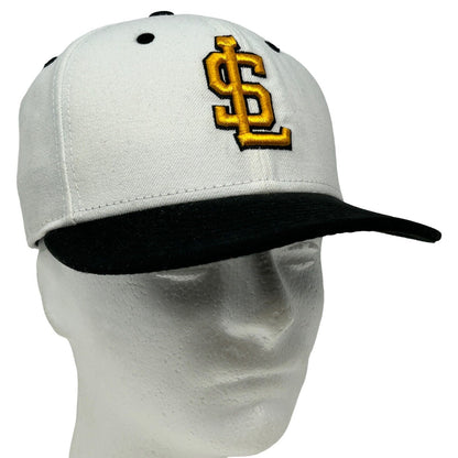 Salt Lake City Bees Hat White Utah New Era 59Fifty MiLB Baseball Cap Fitted 7