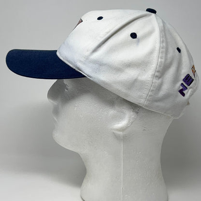 Vintage UNLV Runnin Rebels Nextlink Hat Baseball Cap White Las Vegas Strapback