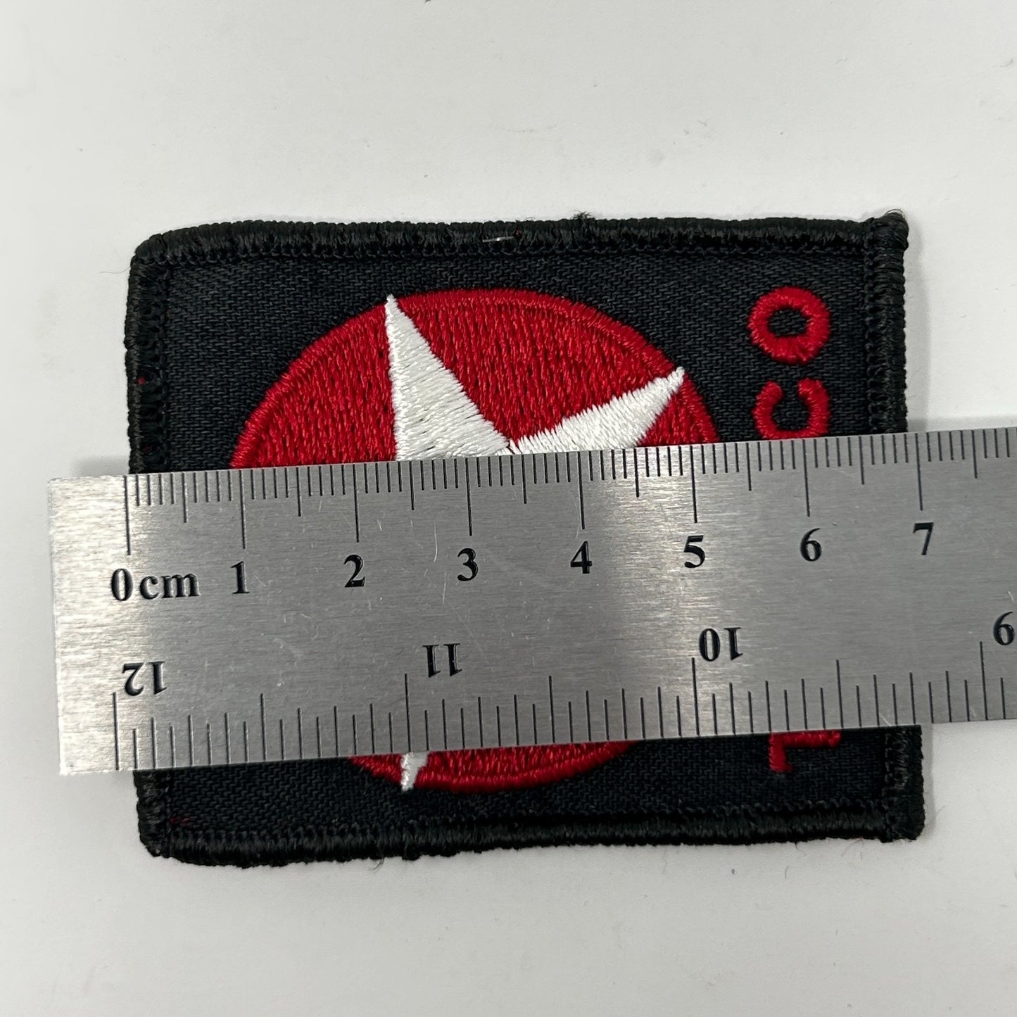 Vintage 80s Texaco Oil Patch Black Fuel Gas Station Cars Auto Logo Advertising