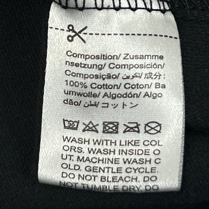 The Cure Cat T Shirt Rock Band Short Sleeve ROMWE Black Graphic Tee L Large