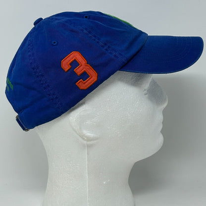 Vintage Polo Ralph Lauren Dad Hat Baseball Cap Big Pony MCMLXVII Strapback Blue