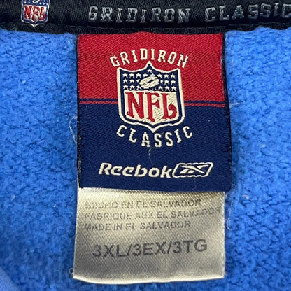 Los Angeles LA Chargers Hoodie Hooded Sweatshirt San Diego Reebok Blue 3XL XXXL