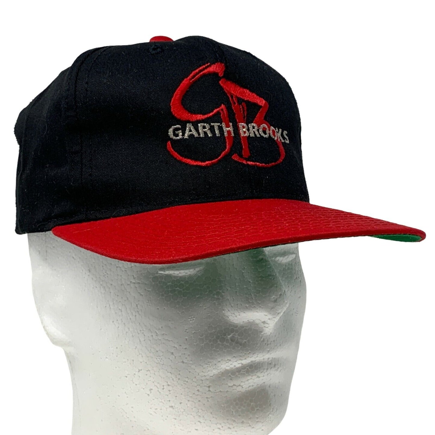 Garth Brooks Snapback Hat Vintage 90s Country Western 6 Six Panel Baseball Cap