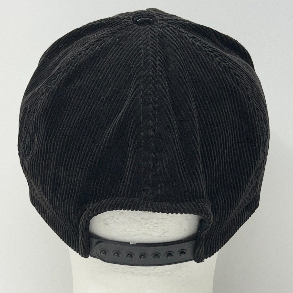 Vintage Hillcrest Invitational Black Corduroy Rope Snapback Baseball Hat Cap