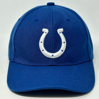 Indianapolis Colts Baseball Hat Cap Strapback Blue NFL Team Apparel Football