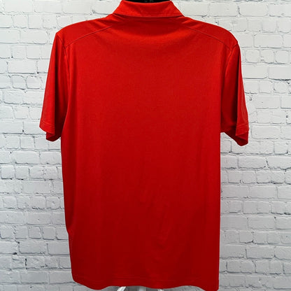 Circus Circus Casino Polo Shirt XL X-Large Red Las Vegas Short Sleeve UPF 50