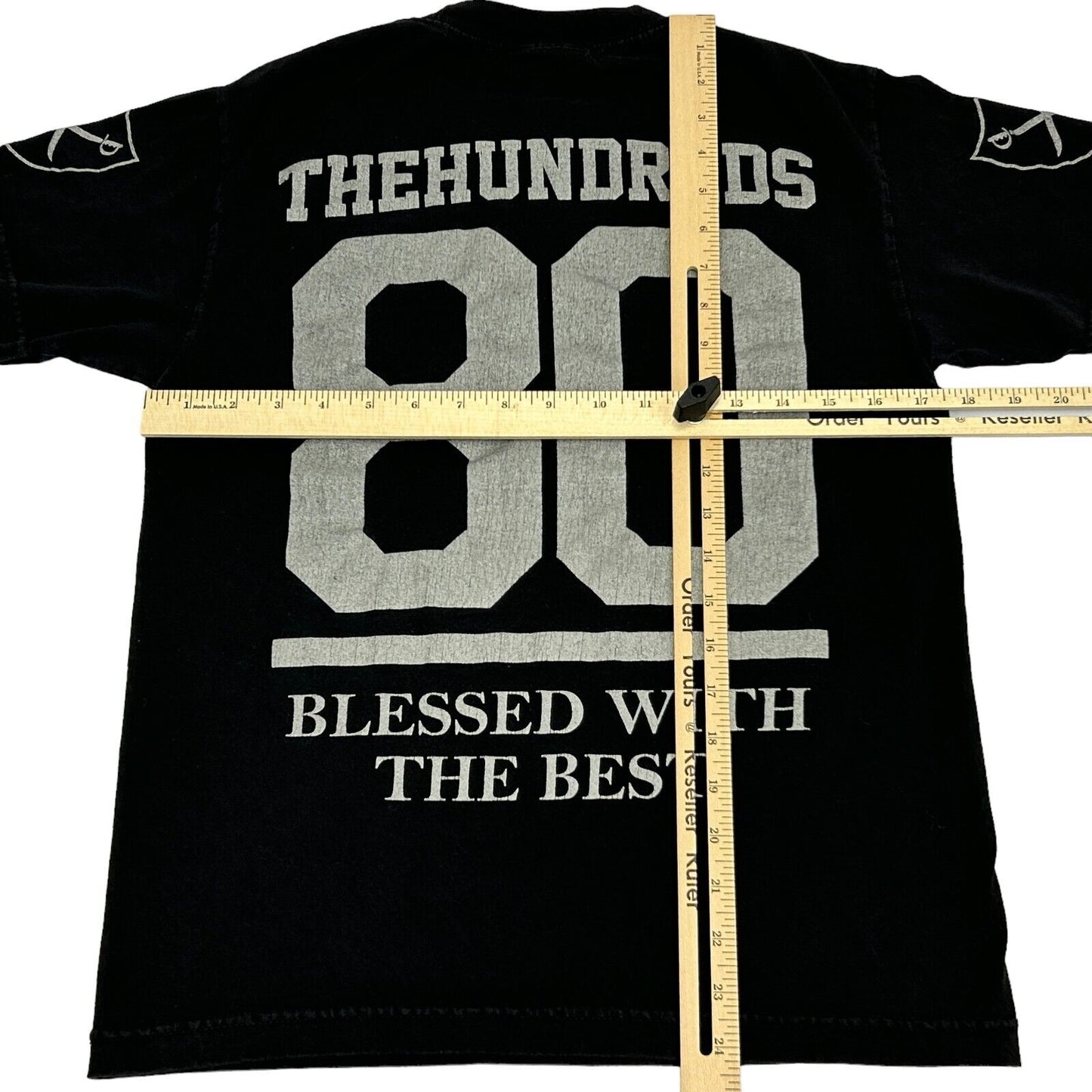 The Hundreds Blessed With the Best T Shirt Small Streetwear MCMLXXX Mens Black