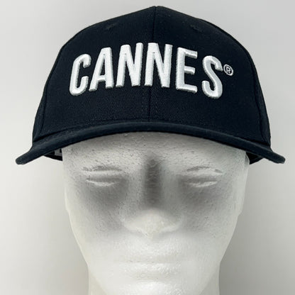 Cannes France Hat Baseball Cap Film Festival Official Movies Strapback Black