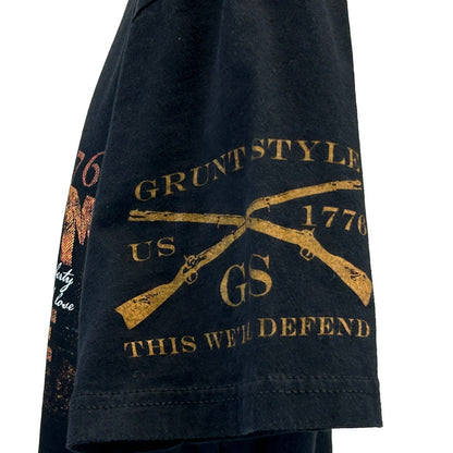 Grunt Style Freedom Isn't Free T Shirt Patriotic 1776 Ben Franklin Liberty XL