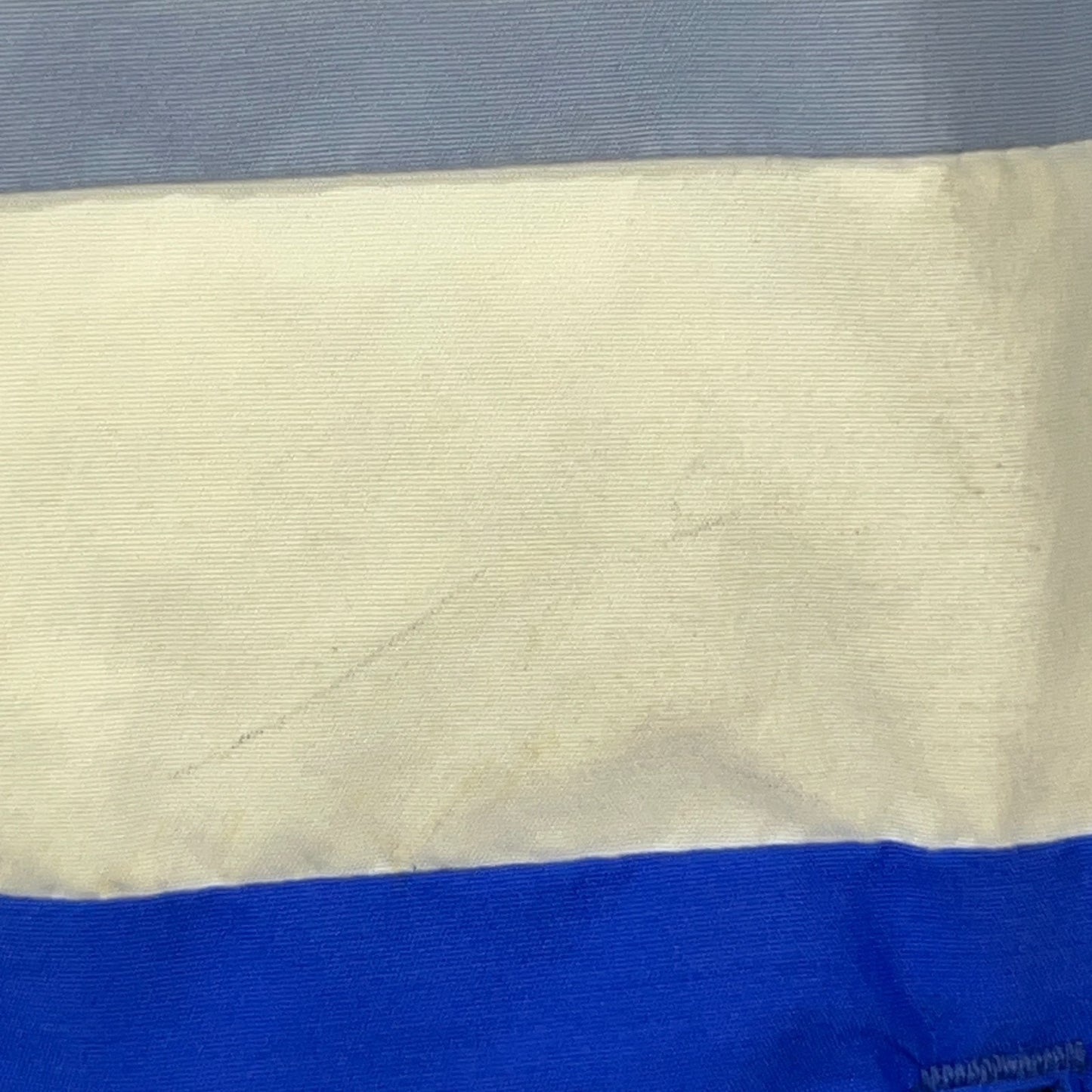 Vintage Edelweiss White Stag Down Ski Jacket Removable Sleeves Blue XL X-Large
