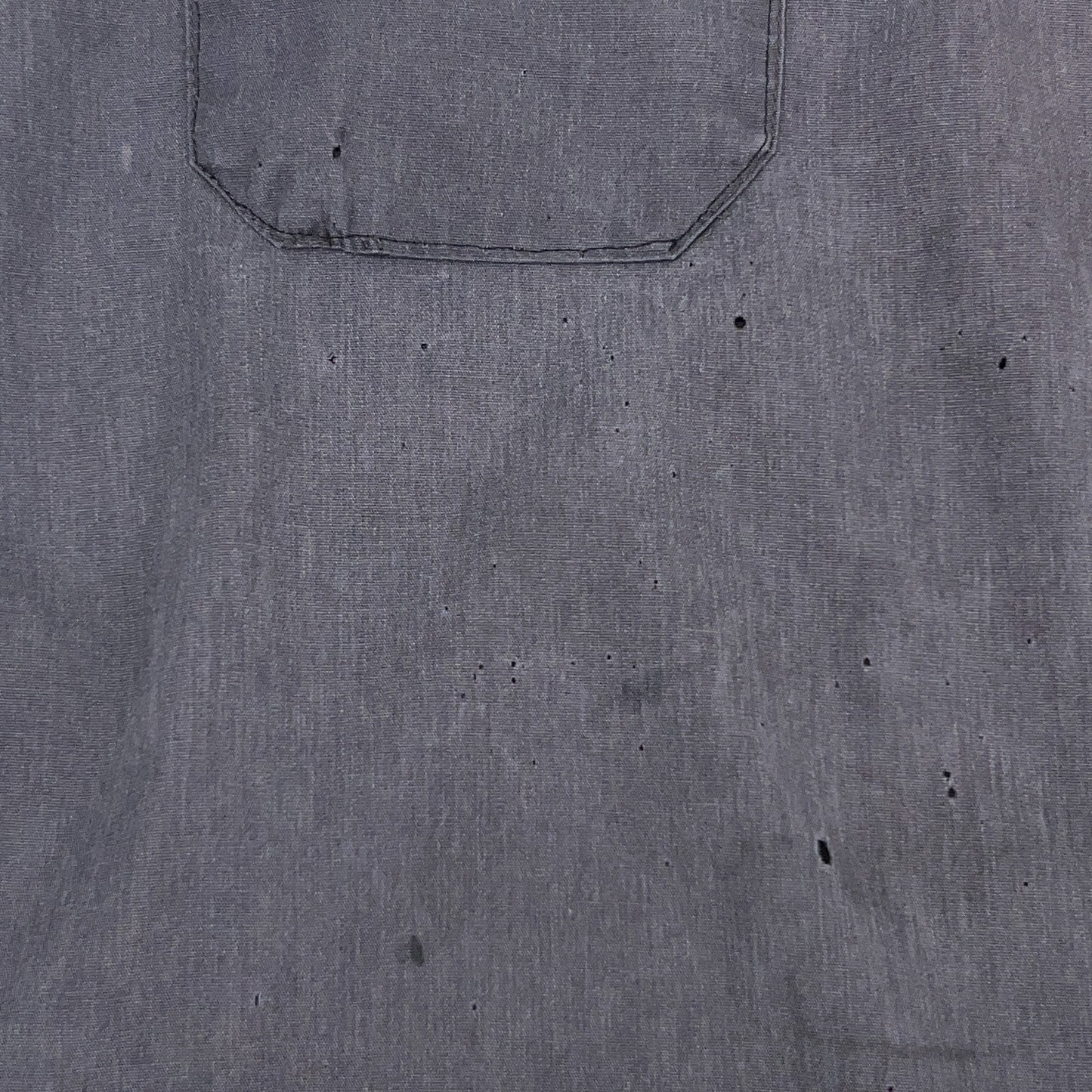 Vintage 90s Distressed UPS United Parcel Service Button Front Shirt Gray 2XL XXL