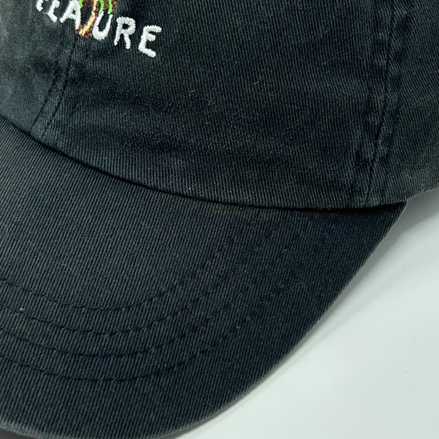 Feature Dad Hat Baseball Cap Spellout Streetwear Sneakerhead Black Strapback