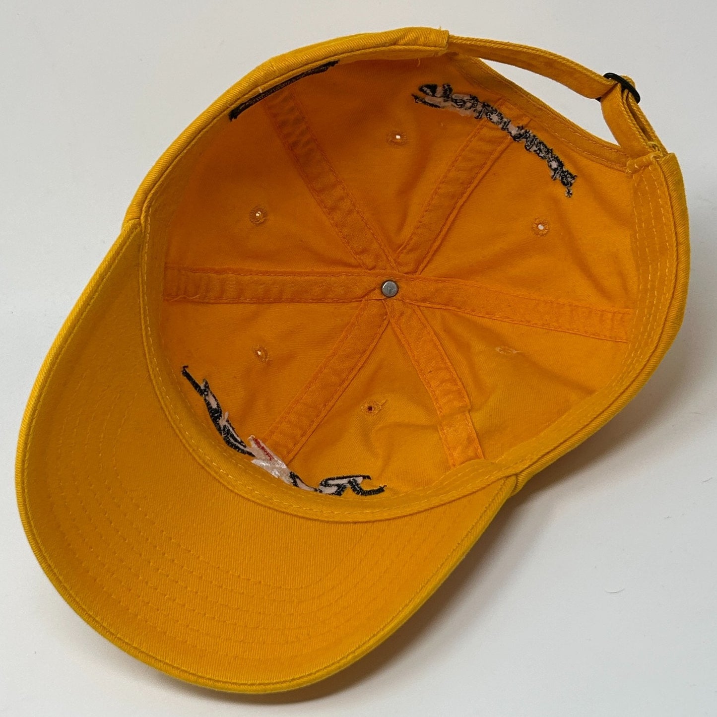 TaylorMade Rossa Putters Dad Hat Cap Golfer Golfing Yellow Strapback 6 Panel