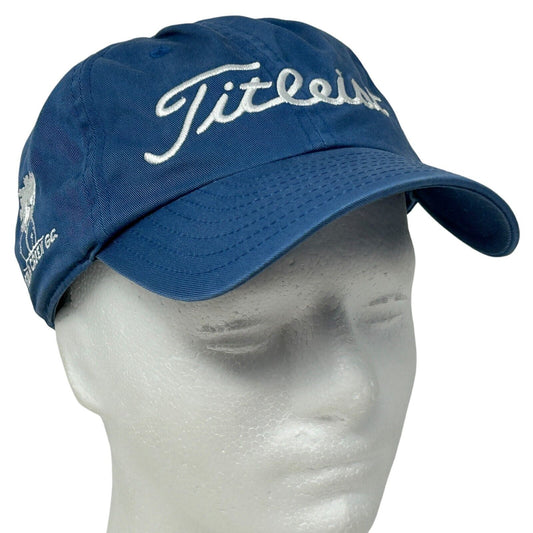 Gorra de golf Titleist Cedar Creek Golf Club Gorra de béisbol con correa trasera azul para golfistas