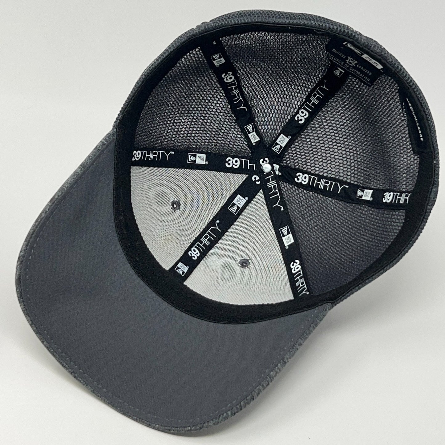 Las Vegas Golden Knights Trucker Hat Baseball Cap Gray New Era Flex Fitted M-L