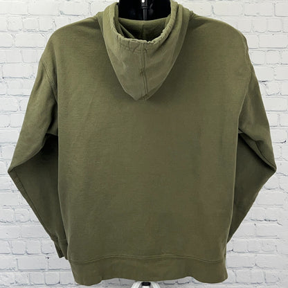 PNW Upper Left USA Hoodie L Large Green Hooded Sweatshirt Pacific Northwest NW