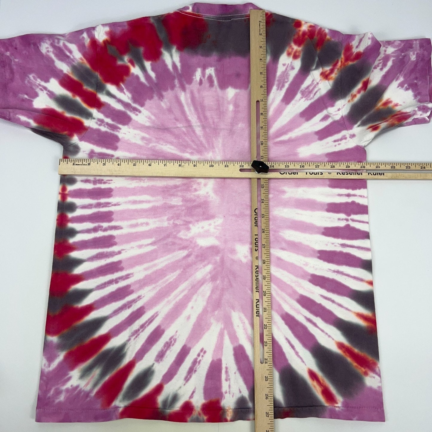 Vintage 90s Tie Dye T Shirt Jesus Christ Shroud of Turin Pink Tee M Medium
